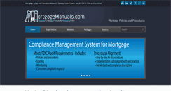 Desktop Screenshot of mortgagemanuals.com